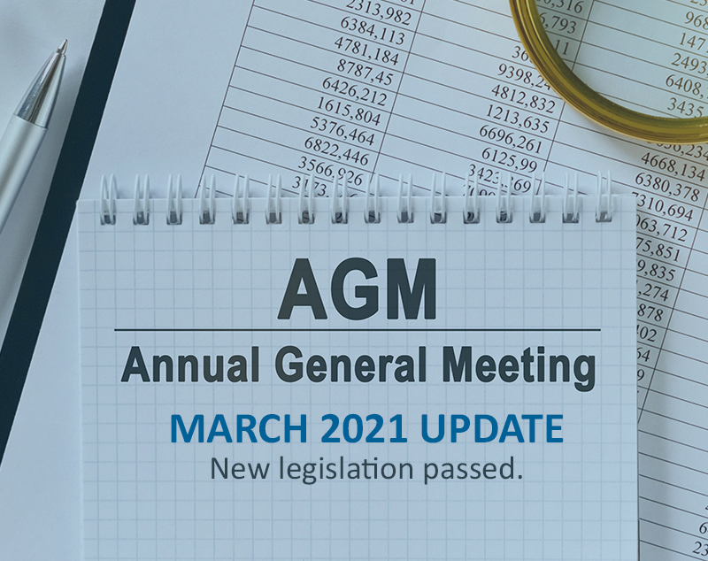 MARCH 26, 2021 UPDATE: New legislation passed: Alberta nonprofits and AGMs