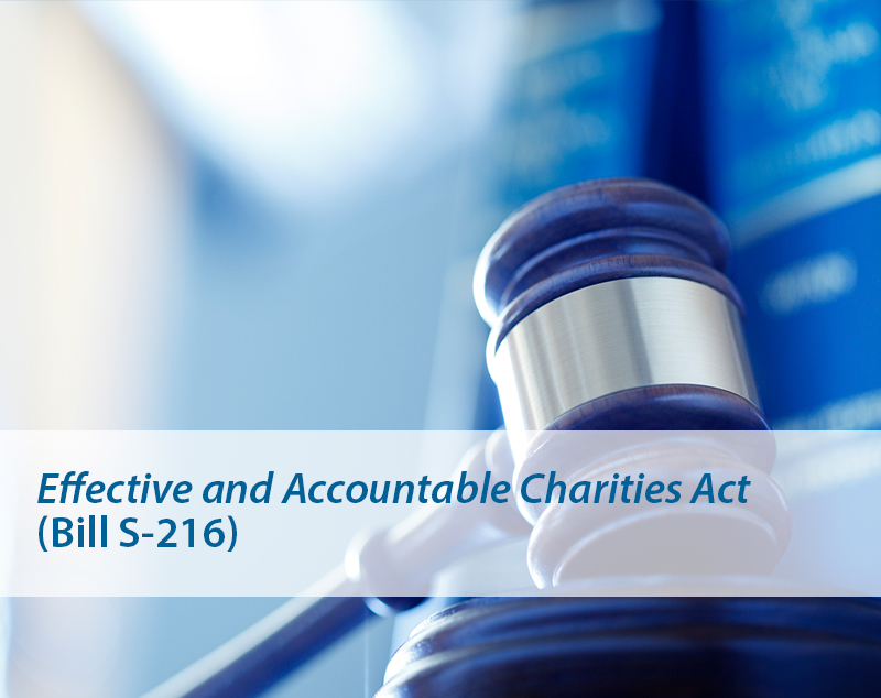 What you need to know about the proposed Effective and Accountable Charities Act (Bill S-216)