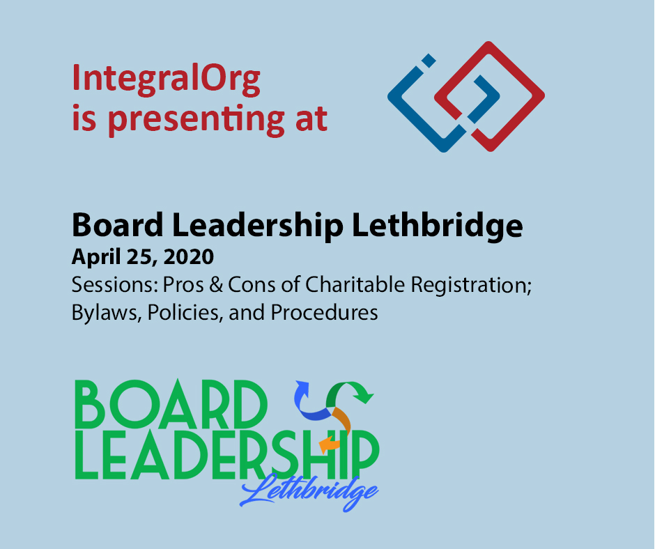 Board Leadership Lethbridge - CANCELLED